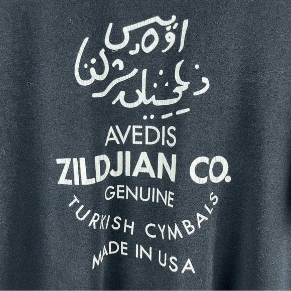 Vintage zildjian Turkish cymbals shirt - Picture 5 of 5